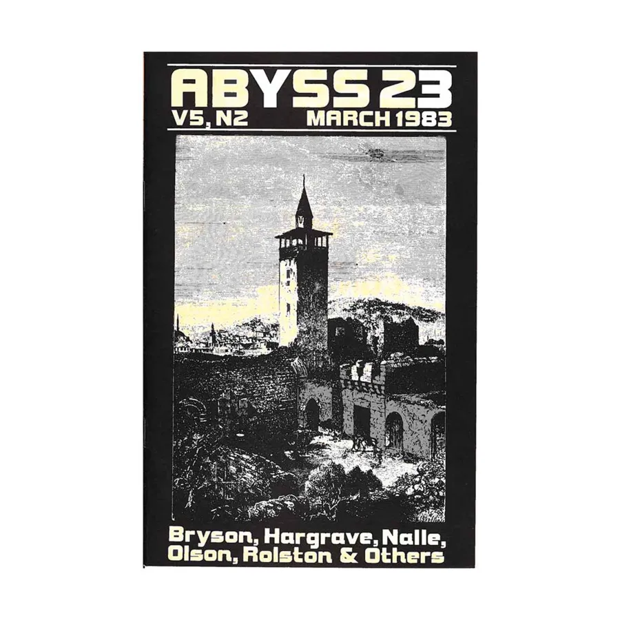

Журнал #23 "Ihanging Stones, Destroyers of Lan-Kern, Dark Border", Abyss Magazine