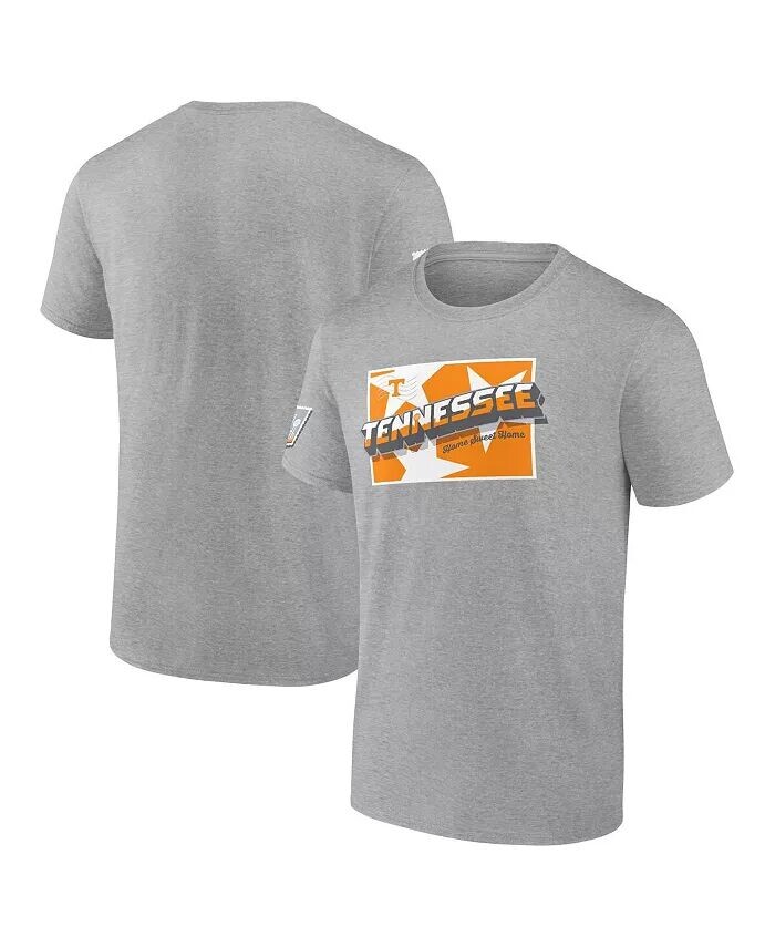 

Мужская футболка Heather Grey Tennessee Volunteers Fan Fanatics