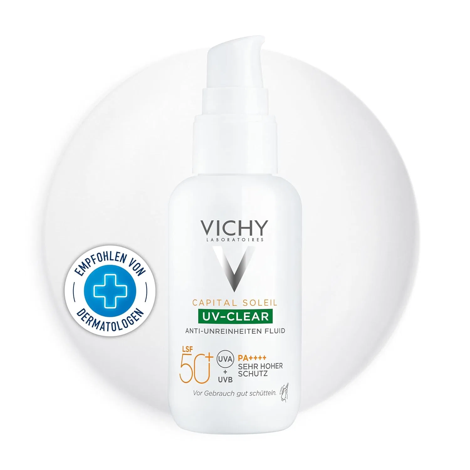 Солнцезащитный флюид «Capital Soleil UV-Clear SPF 50+» от Vichy Vichy