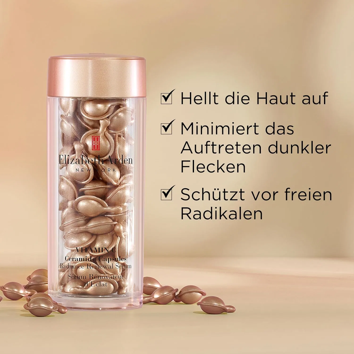 Сыворотка Elizabeth Arden — Для лица «Vitamin C Ceramide Capsules Radiance Renewal Serum» от — фото 4