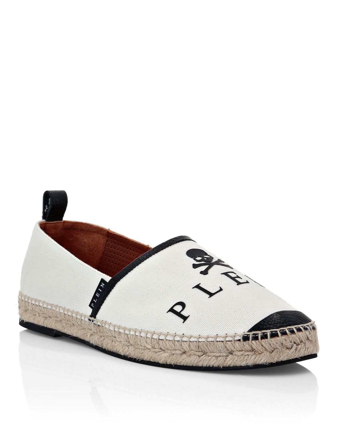 

Эспадрильи Skull and Plein Philipp Plein, цвет Cream