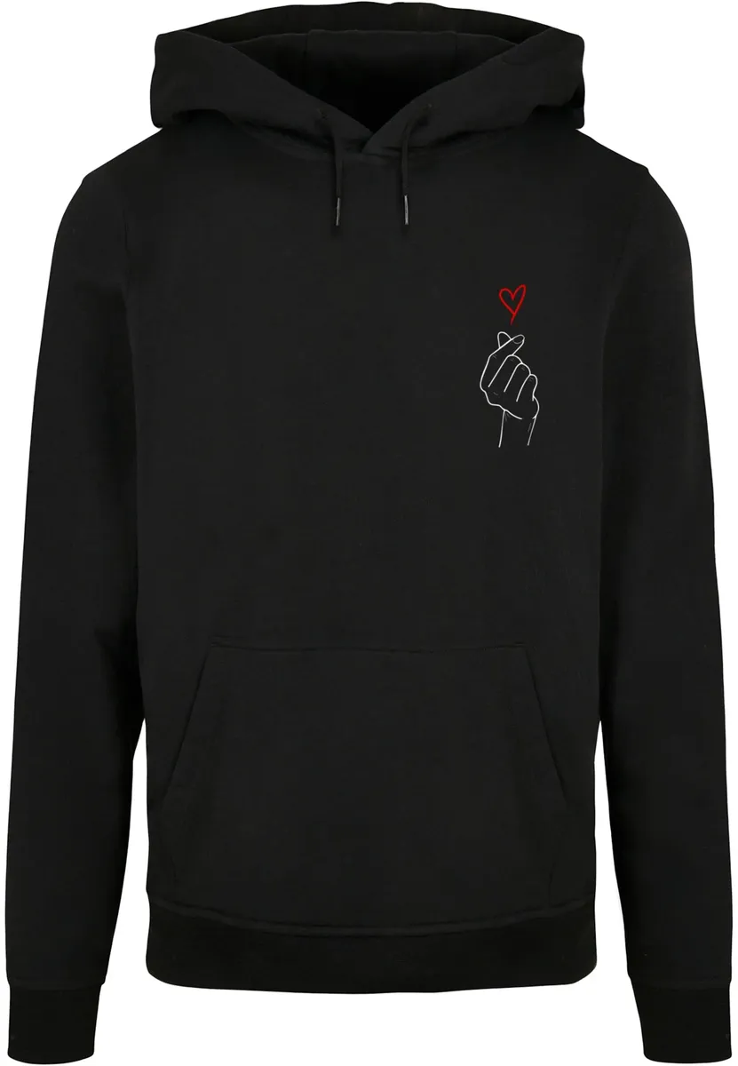 

Толстовка с капюшоном Merchcode " Merchcode Men's K Heart Basic Hoody", черный
