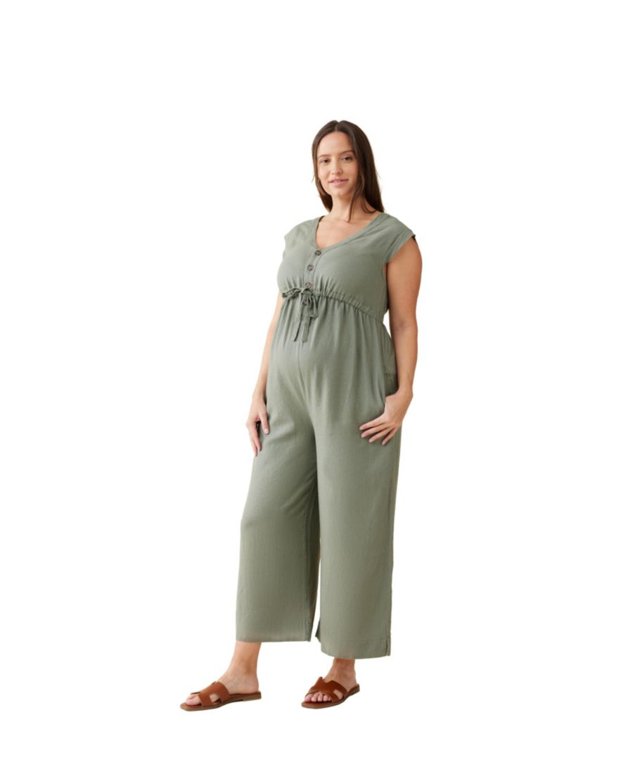 

Комбинезон для беременных Ingrid + Isabel из роскошного льна Ingrid + Isabel, Agave