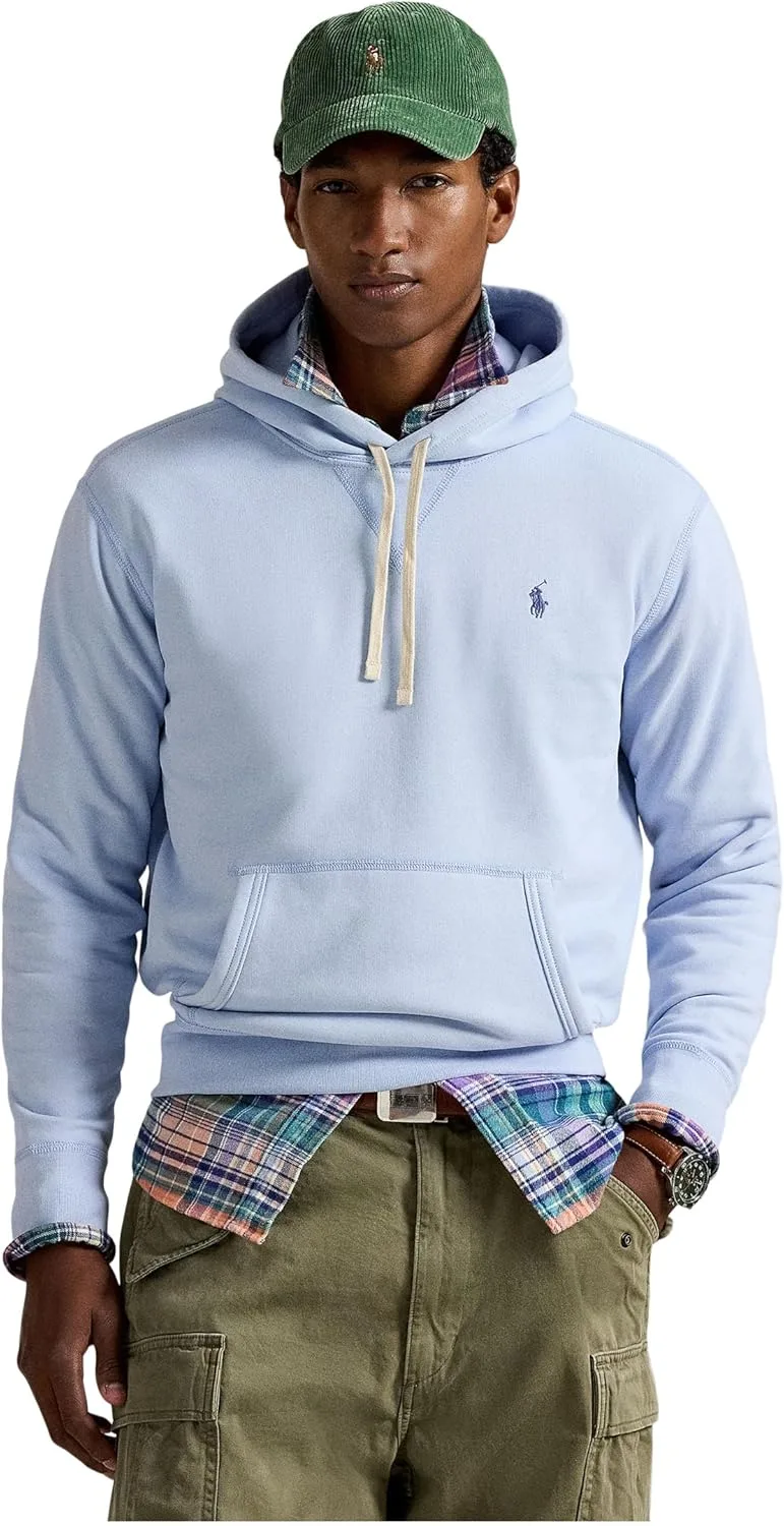 Флисовая футболка с длинным рукавом POLO RALPH LAUREN RL, синий