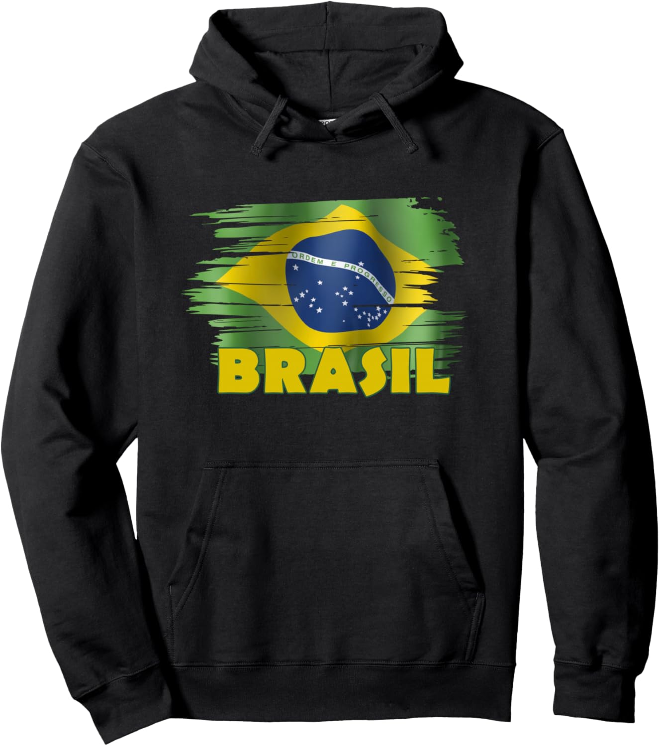 

Футбольная толстовка сборной Бразилии по футболу Brasil Brazilian Designs Co., черный