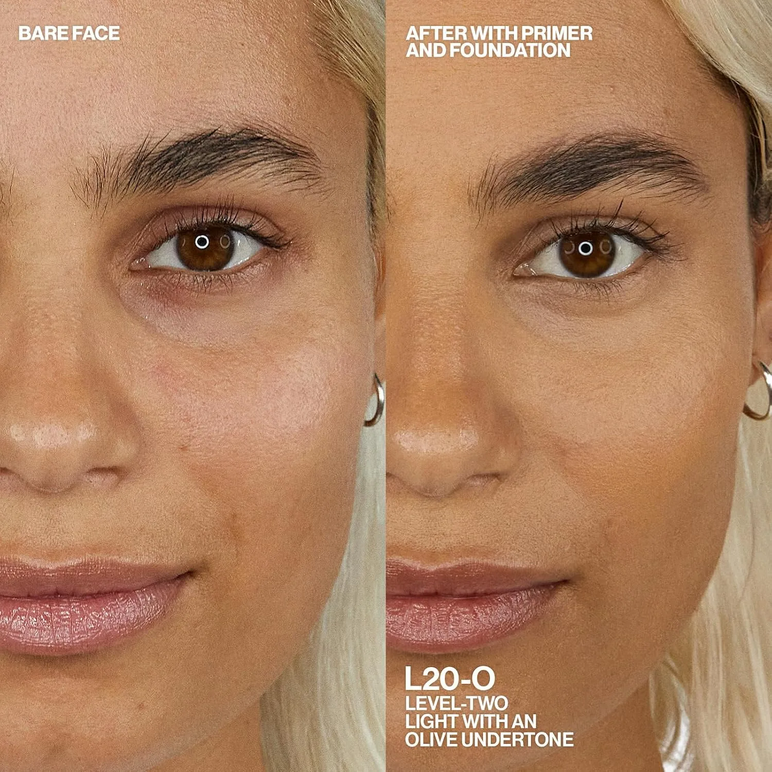 Тональный крем Smashbox Always On Skin-Balancing Foundation | Среднее и плотное покрытие | Гиалуроновая кислота, создающая естественный, «второй слой» макияжа, 30 мл, 10 - L20O (Level-Two Light with an Olive Undertone) — фото 3