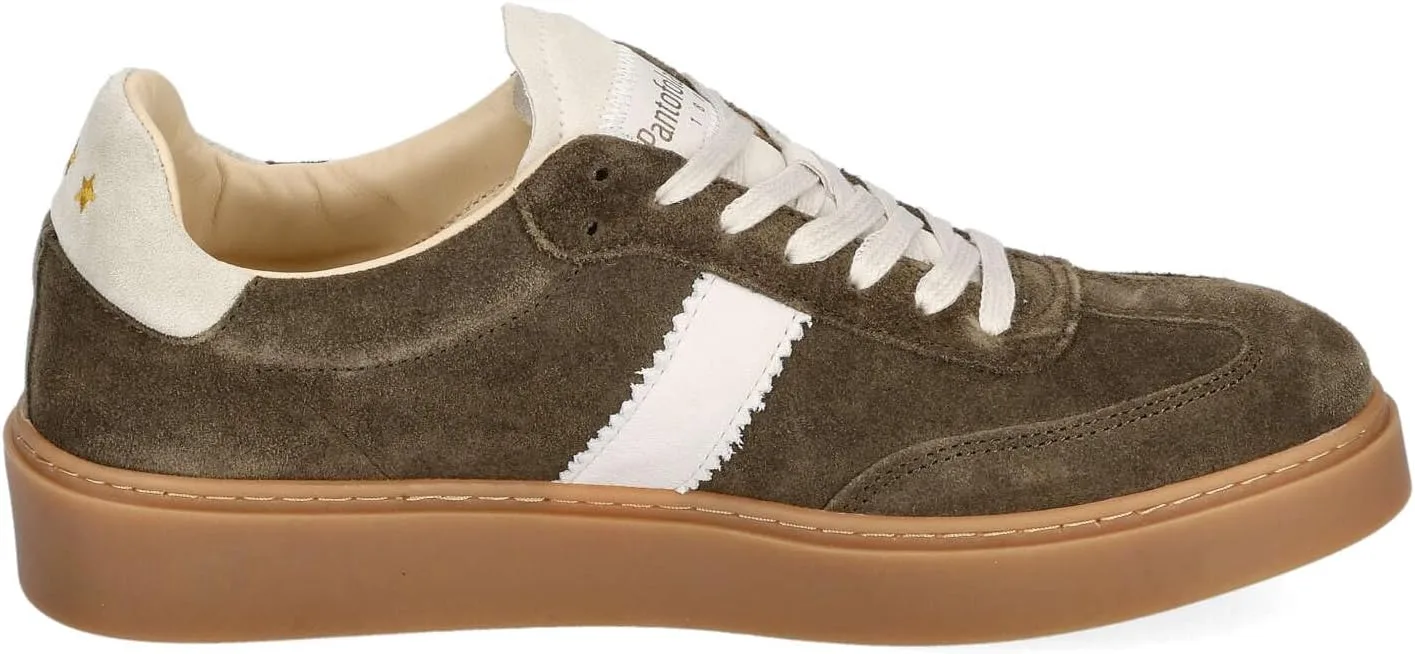 Кроссовки Pantofola d'Oro Argentario Low Green/Off White Размер EU 43, Green Off White, белый/зеленый — фото 3