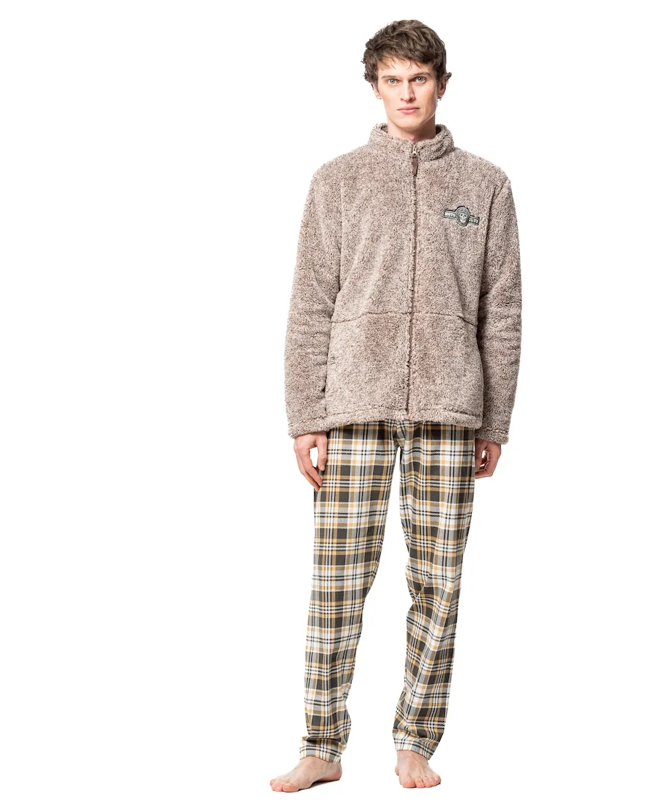 

Мужская куртка на молнии SOY, коричневый