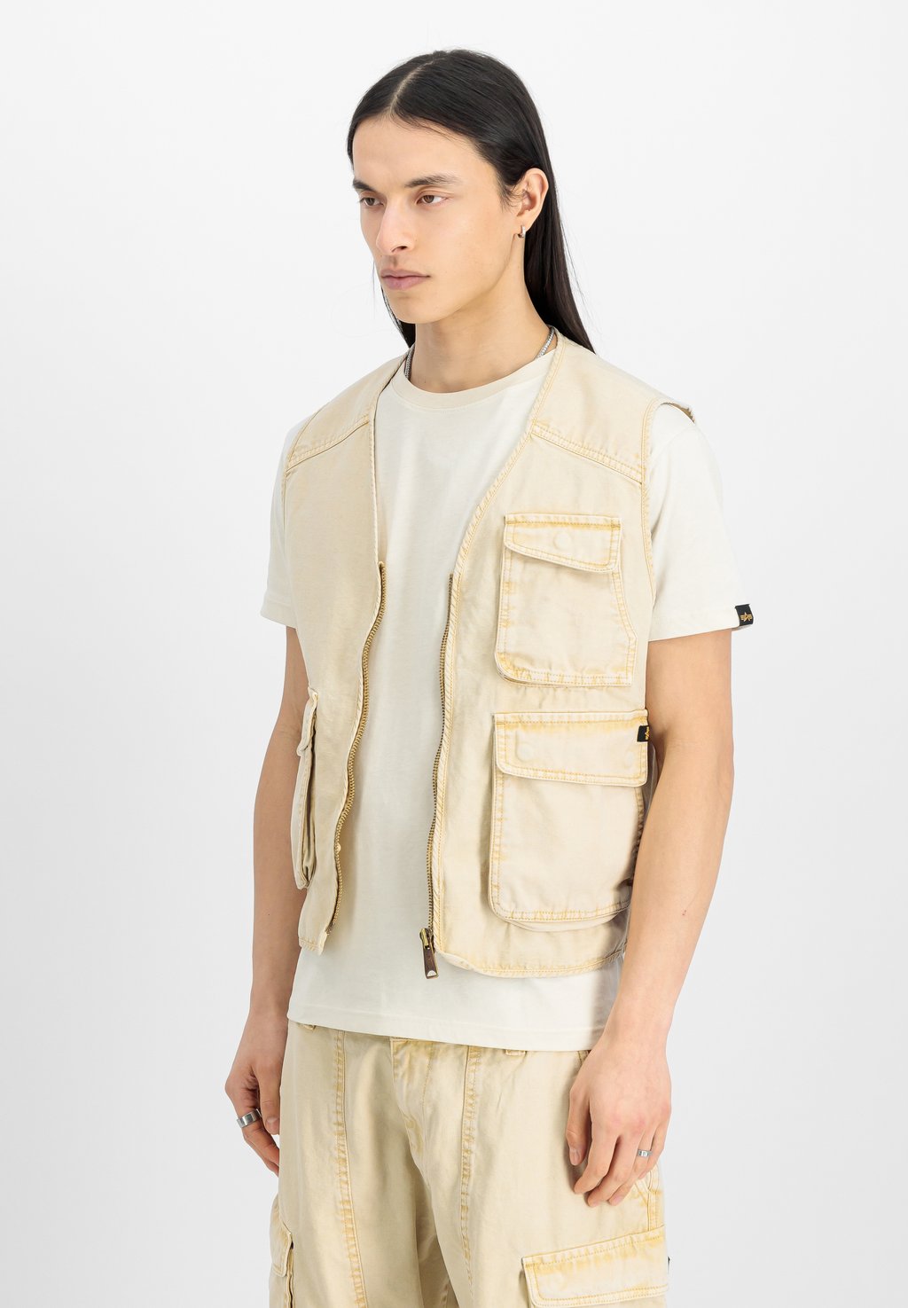 

Жилет ACID Alpha Industries, белый