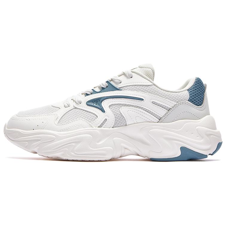 

361° Slip Resistant Abrasion Resistant низкие массивные кроссовки Men's White Blue