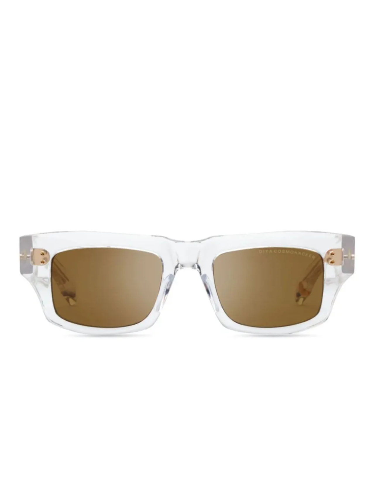 

Солнцезащитные очки Dita Eyewear в квадратной оправе, белый