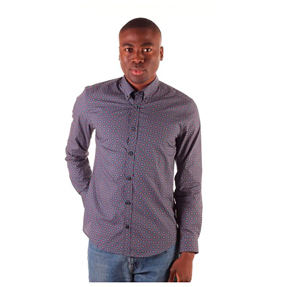 

Рубашка Ben Sherman Mini Foulard Print, фиолетовый