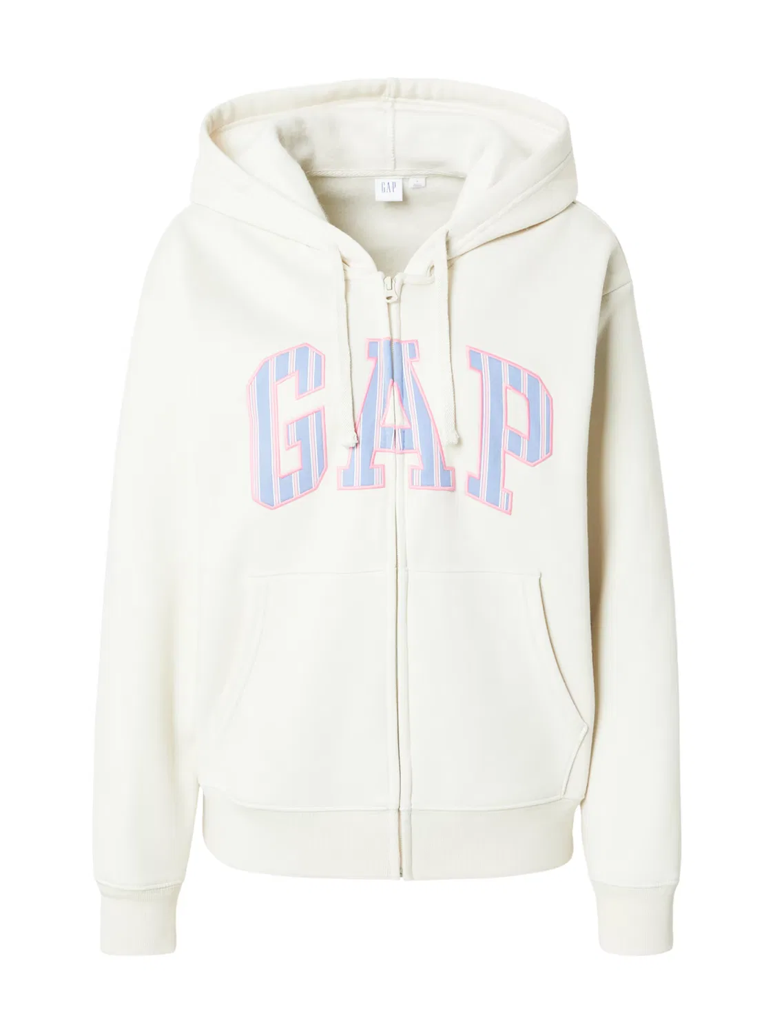 Худи на молнии Gap HERITAGE кремового цвета