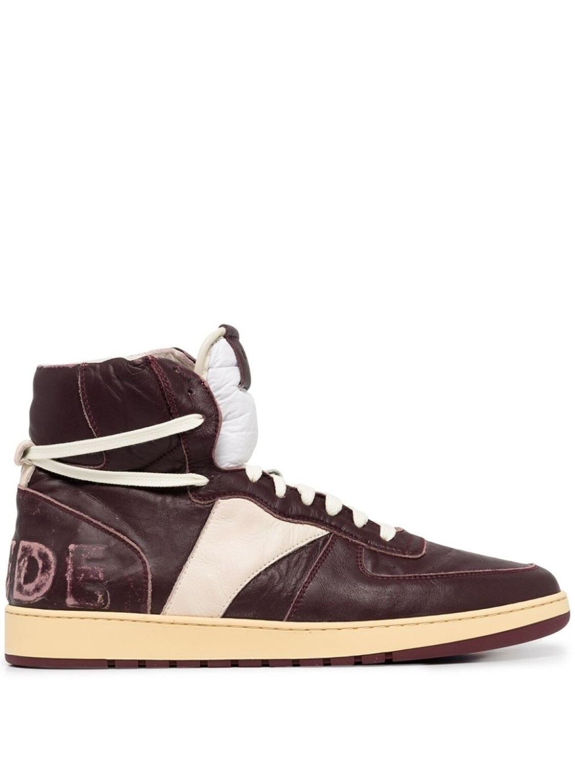 

RHUDE высокие кроссовки Rhecess, красный