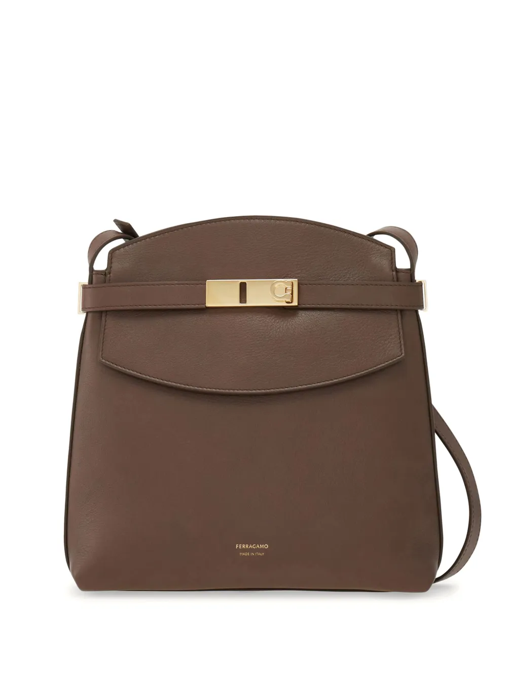 

Маленькая сумка через плечо Hug Ferragamo, коричневый