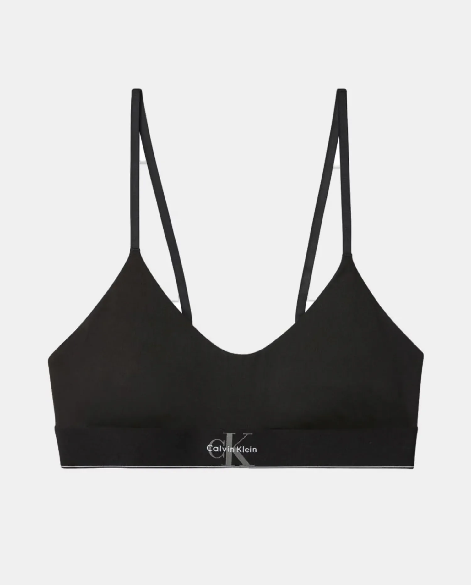 Бюстгальтер без чашек CK GRAPHIC Calvin Klein, черный — фото 4