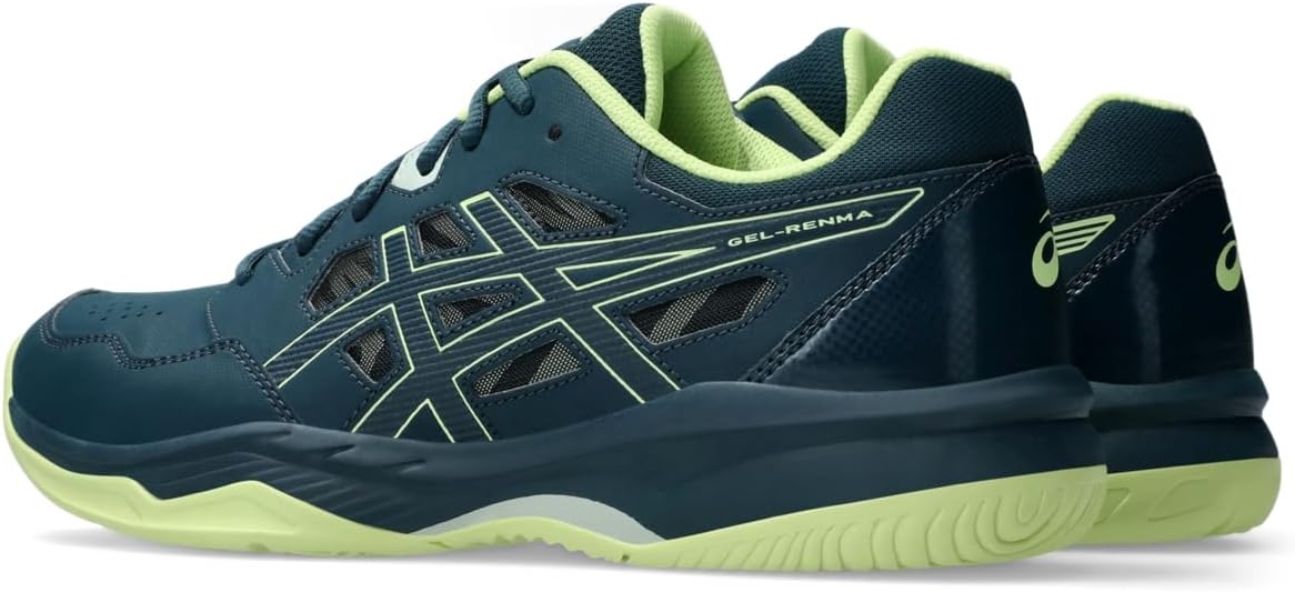 Мужские кроссовки для пинг-понга Asics Gel-RENMA, зеленый/бирюзовый — фото 3