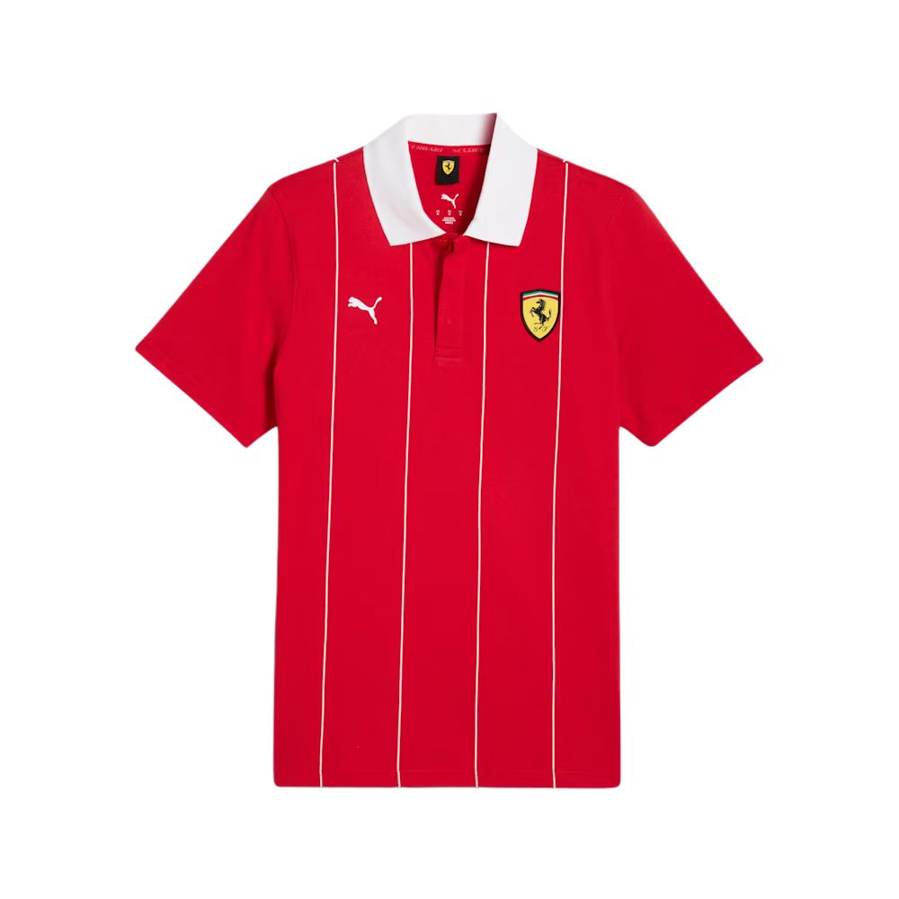 

X Scuderia Ferrari Premium SS25 Race Polo Shirt Men's Loso Kosa PUMA, Loso Kosa