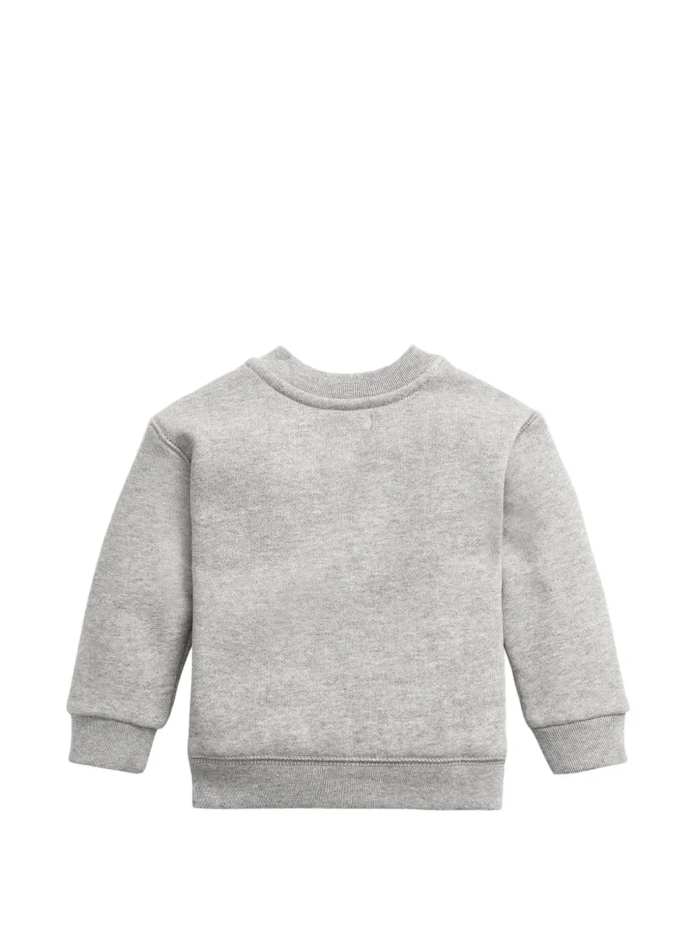 Вышитая толстовка Polo Ralph Lauren Kids, серый — фото 2
