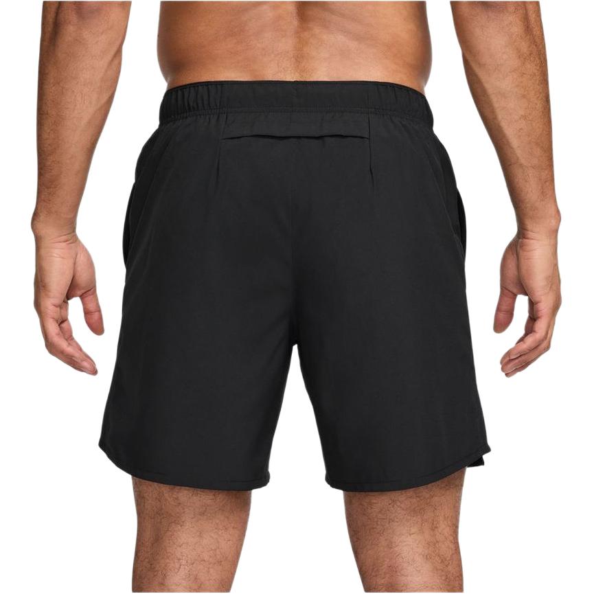 Мужские беговые шорты Challenger Run Energy Dri FIT 7' Unlined Nike, черный/светло-зеленый — фото 4
