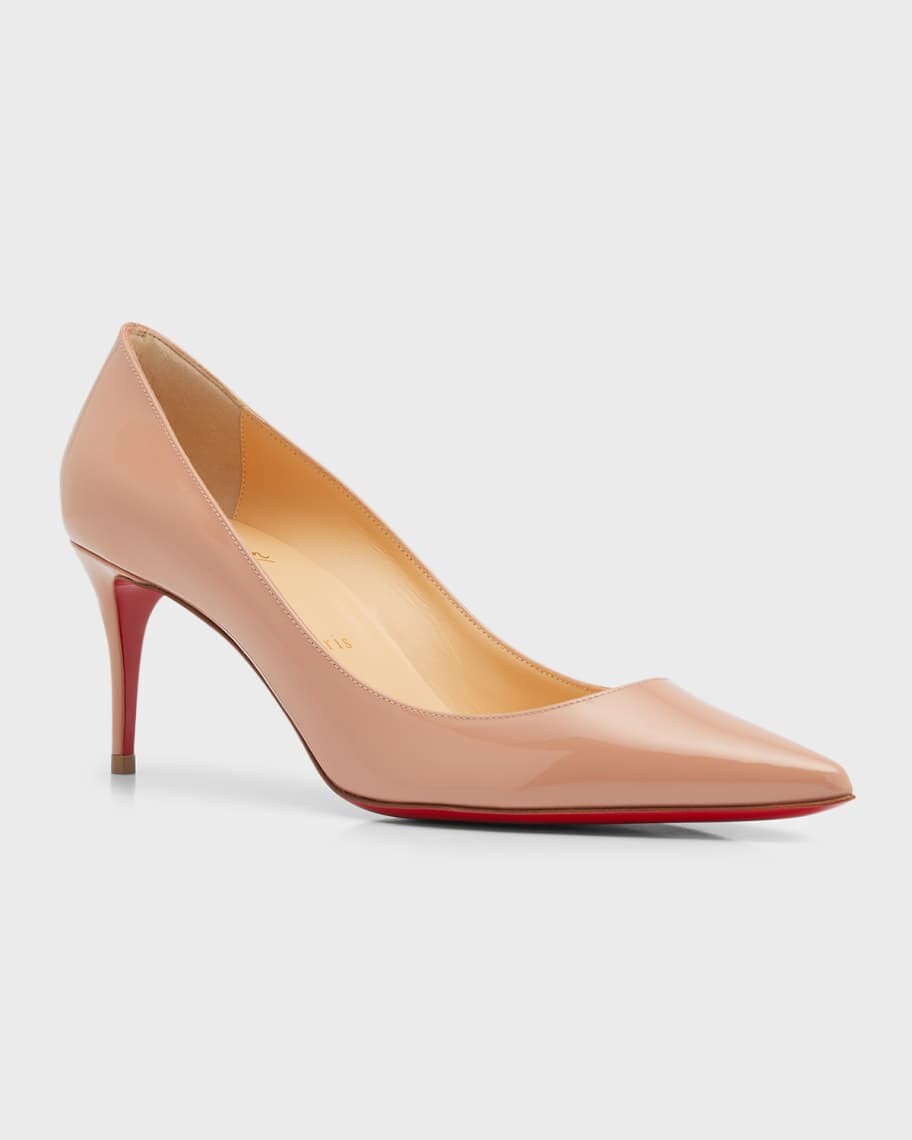 Туфли-лодочки Kate 70 мм с лакированной красной подошвой Christian Louboutin — фото 2