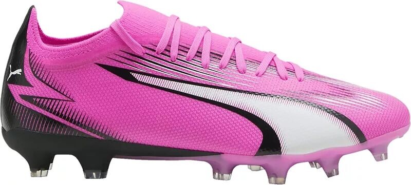 

Футбольные бутсы Puma Ultra Match FG/AG, розовый/белый