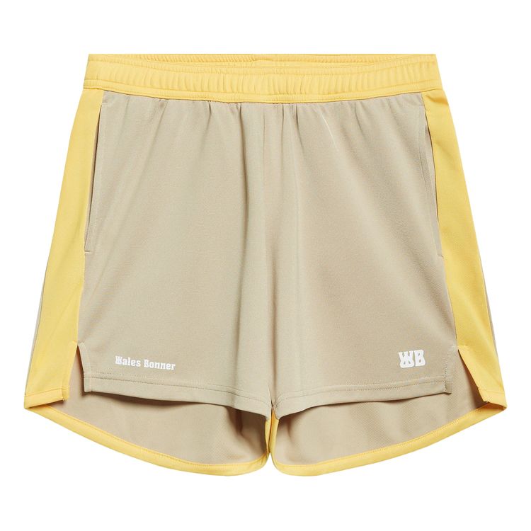 

Шорты Wales Bonner Home Jersey Shorts 'Beige/Yellow', желто-коричневый