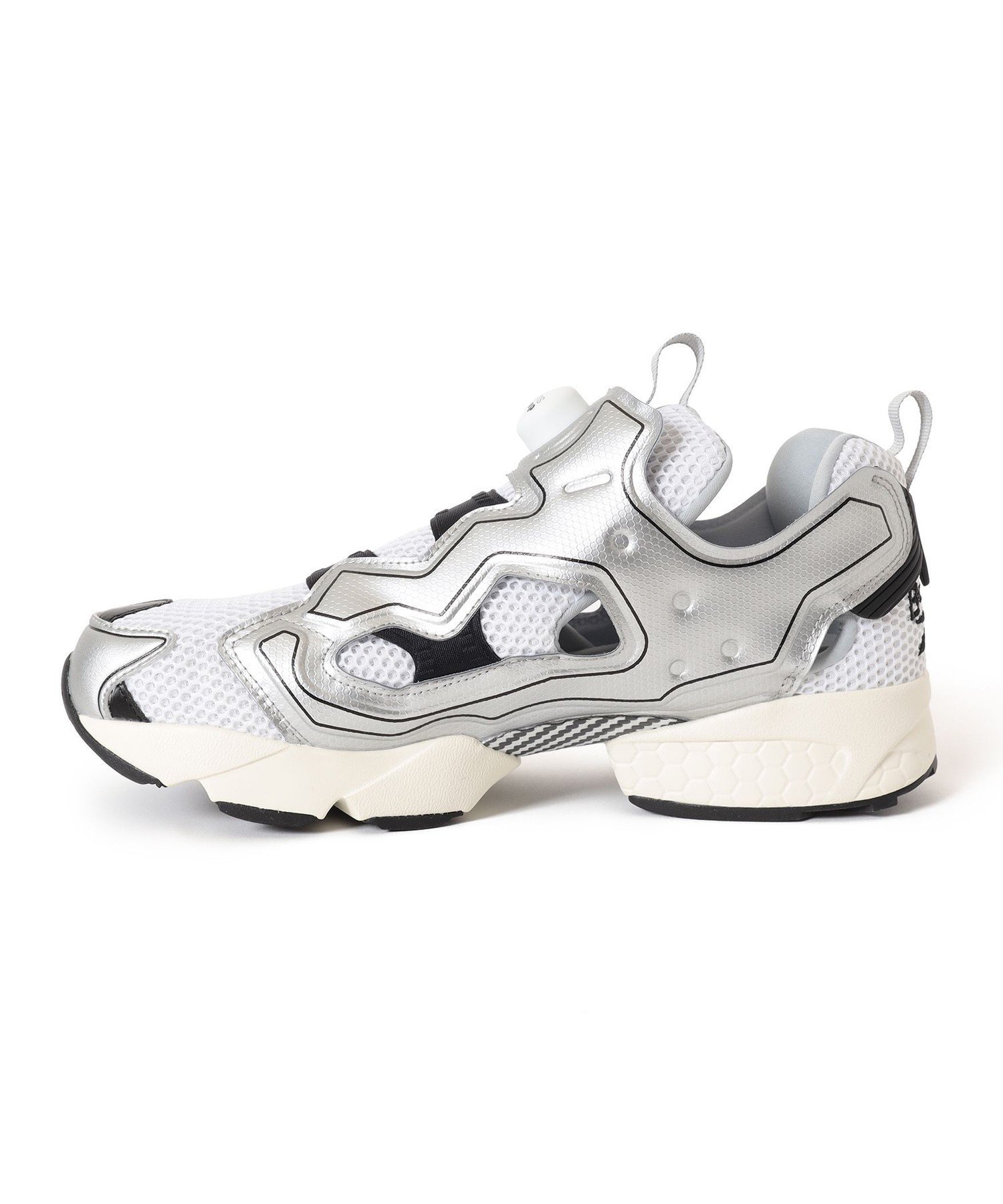 Reebok / INSTAPUMP FURY "Silver" BEAMS, Silver