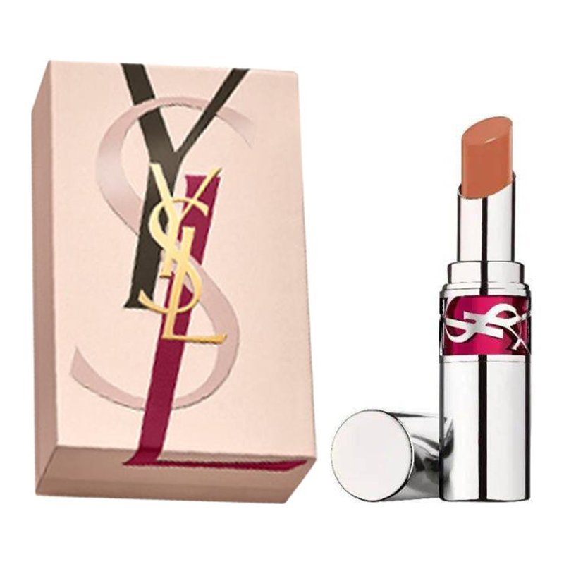 Guerlain Glossy Stain Помада для губ с глянцевым эффектом и осветляющим комплексом Natural 3,2г SAINT LAURENT — фото 4
