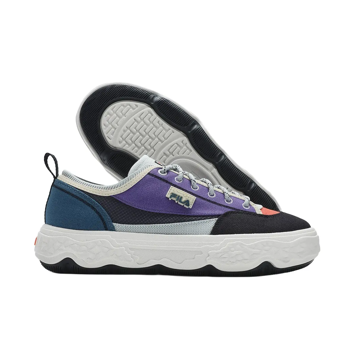 FILA MODERNO Кроссовки низкие мужские сине-фиолетовые — фото 4
