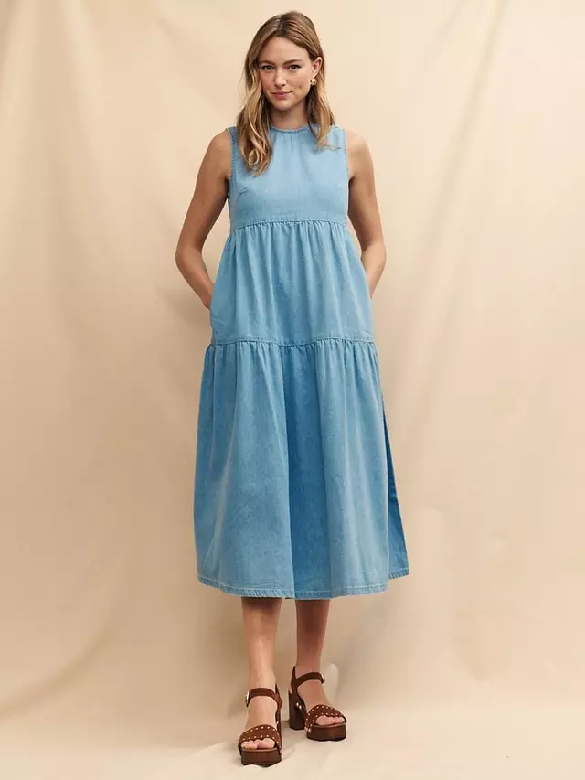 

Платье Nobody's Child Sleeveless Denim Midi