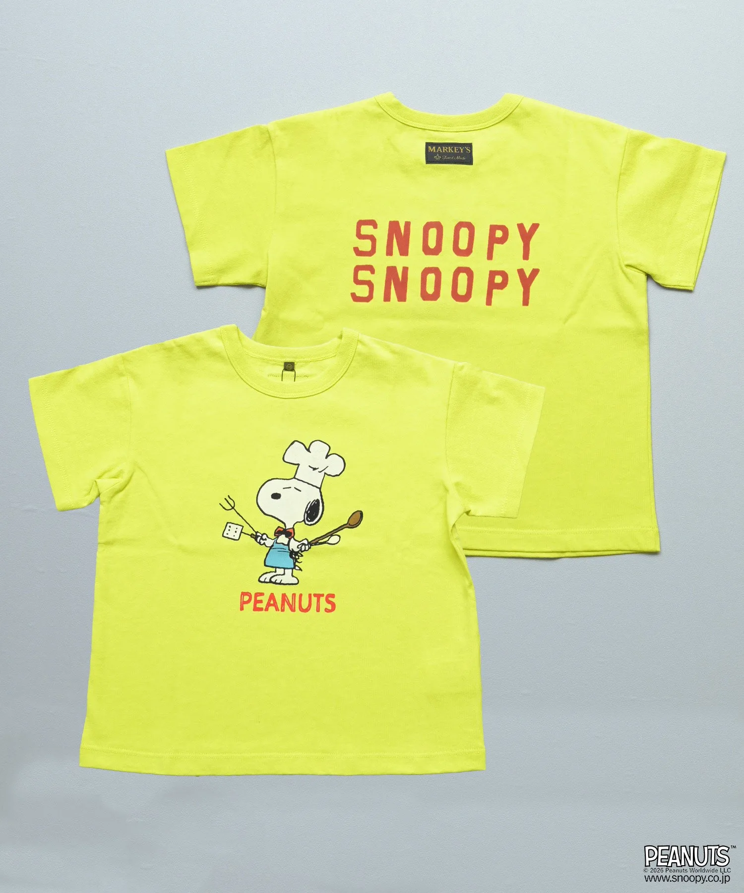 Детская футболка с принтом Snoopy PEANUTS белая — фото 2