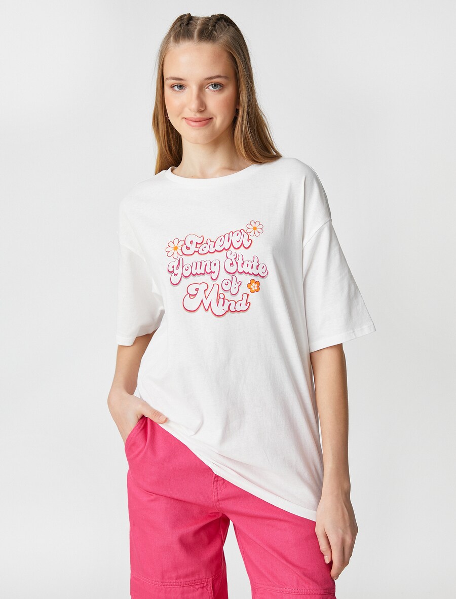 

Рубашка Koton, экрю