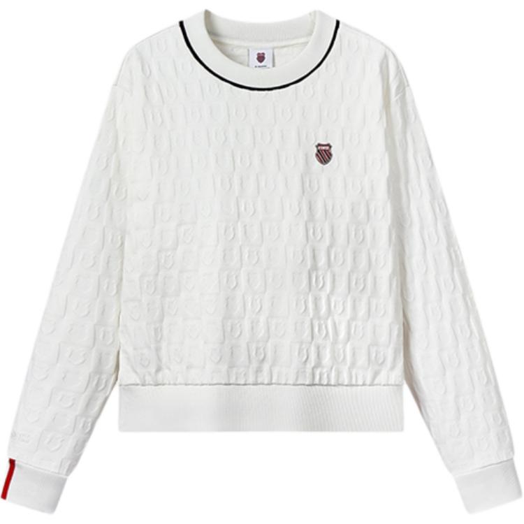 

KSWISS SS24 Толстовка Женская Euryale Белый K·SWISS