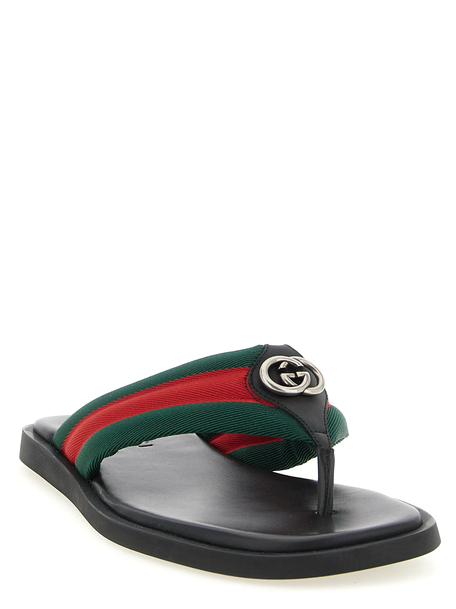 Сандалии 'Incrocio GG' GUCCI, мультиколор — фото 2