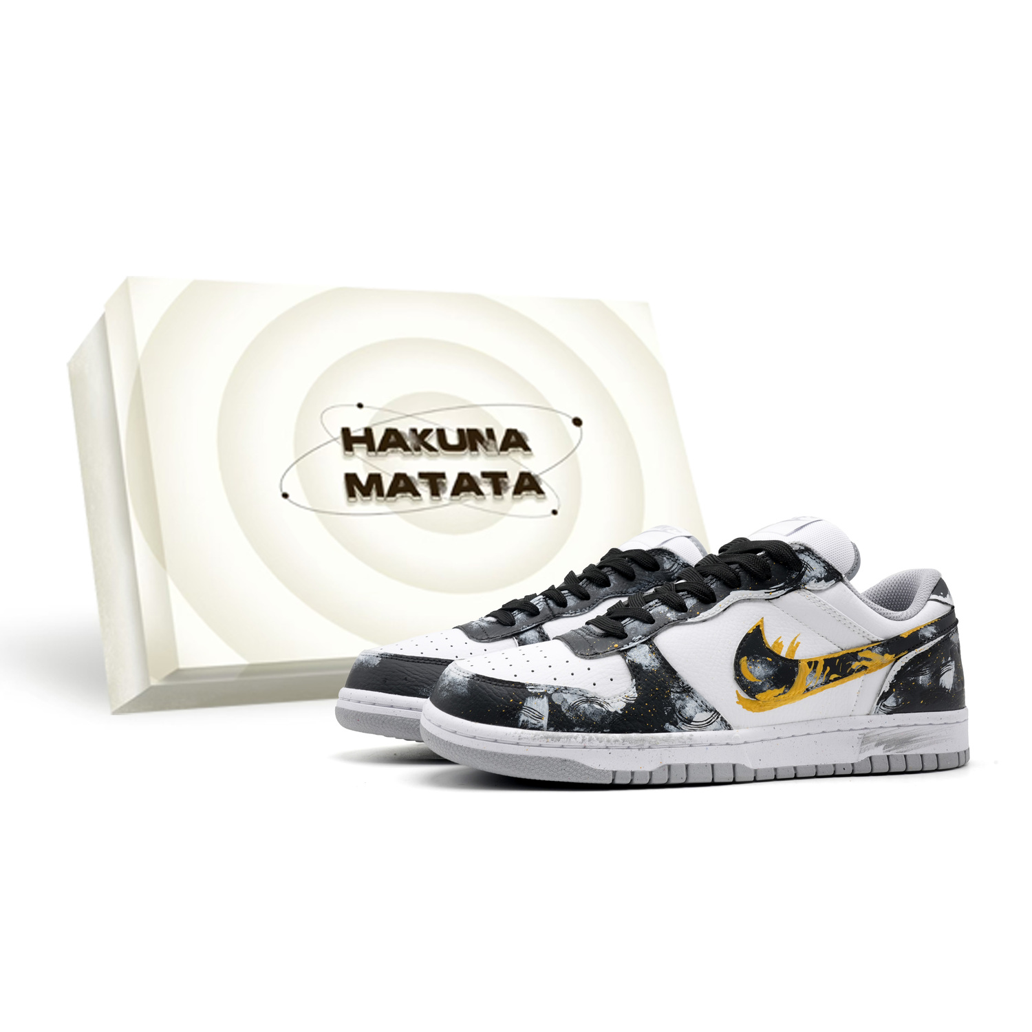 

Nike Кроссовки для скейтбординга мужские low top Big Low Wear Gold Box Included Slip Resistant, Abrasion Resistant, Breathable