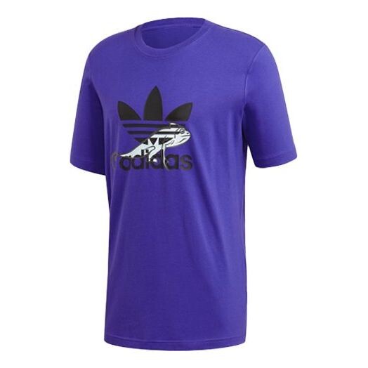 

Футболка originals sports short sleeve purple Adidas, фиолетовый