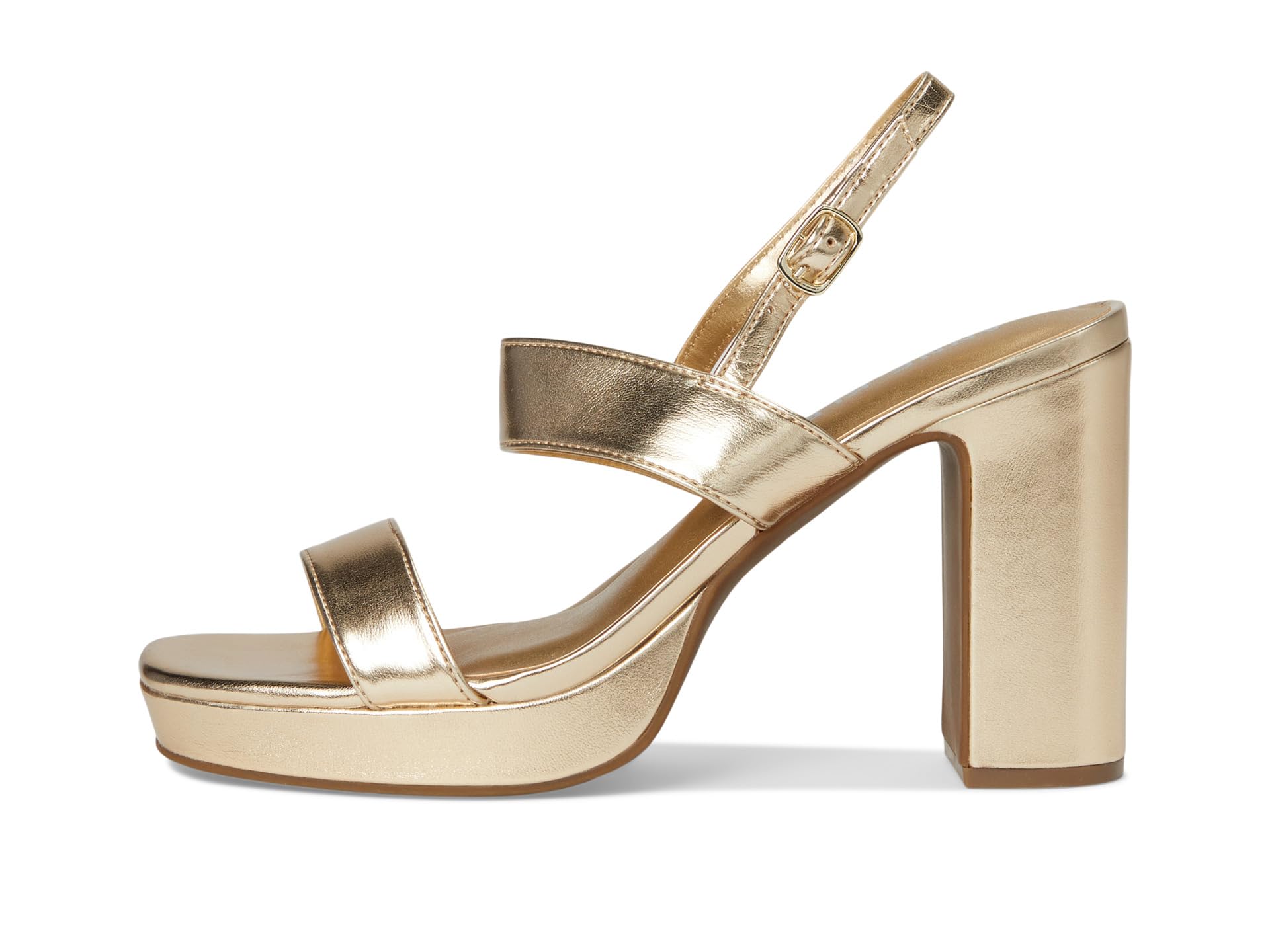 Сандалии Anne Klein Zaya, цвет Light Gold — фото 4