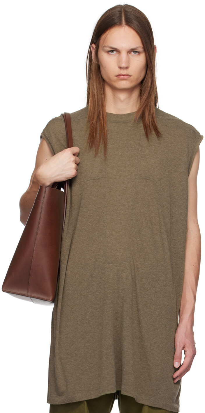 

Футболка Brown Porterville Rainino Splintered Rick Owens