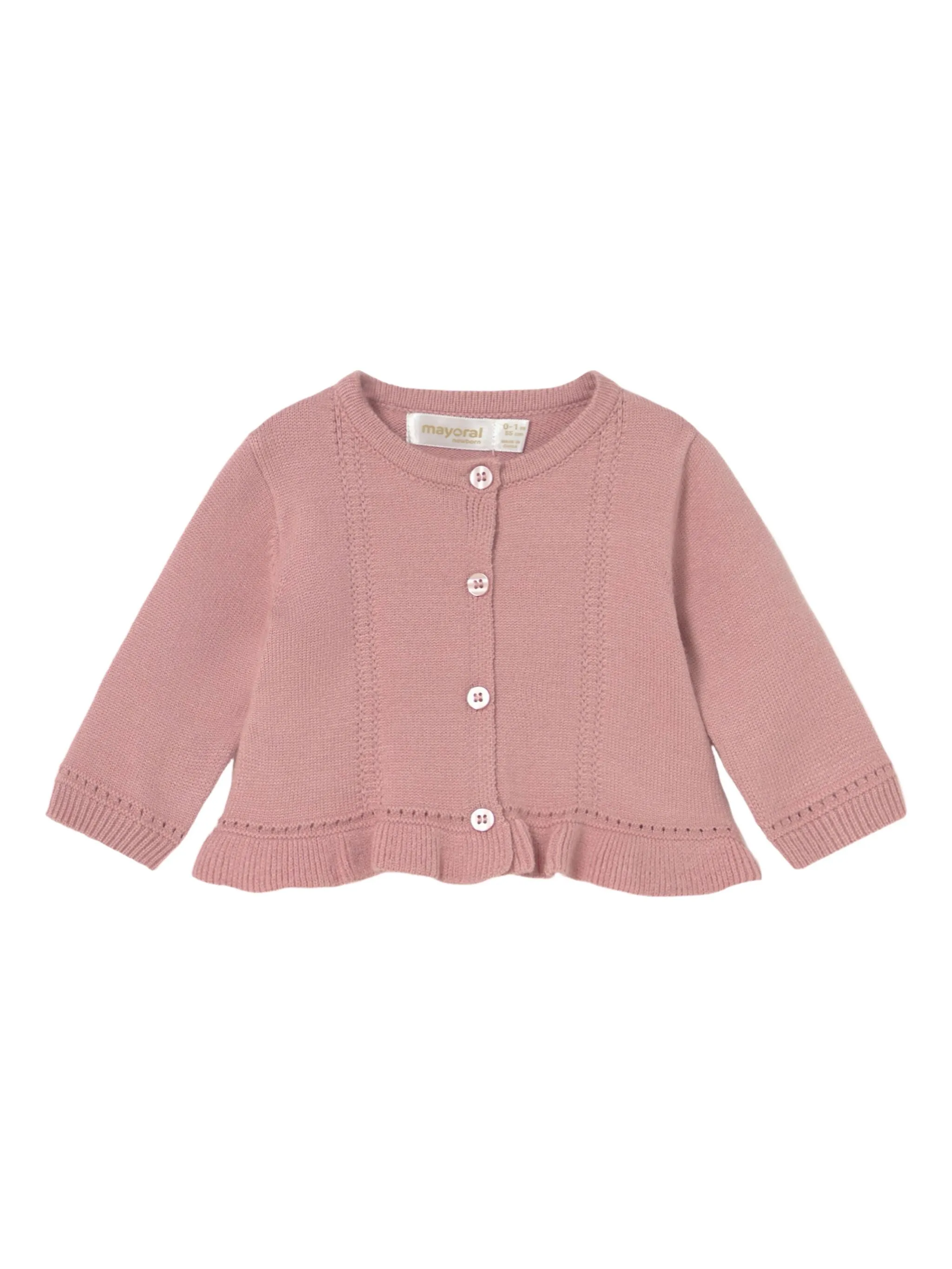 

Трикотажный комплект из трех предметов Mayoral, розовый