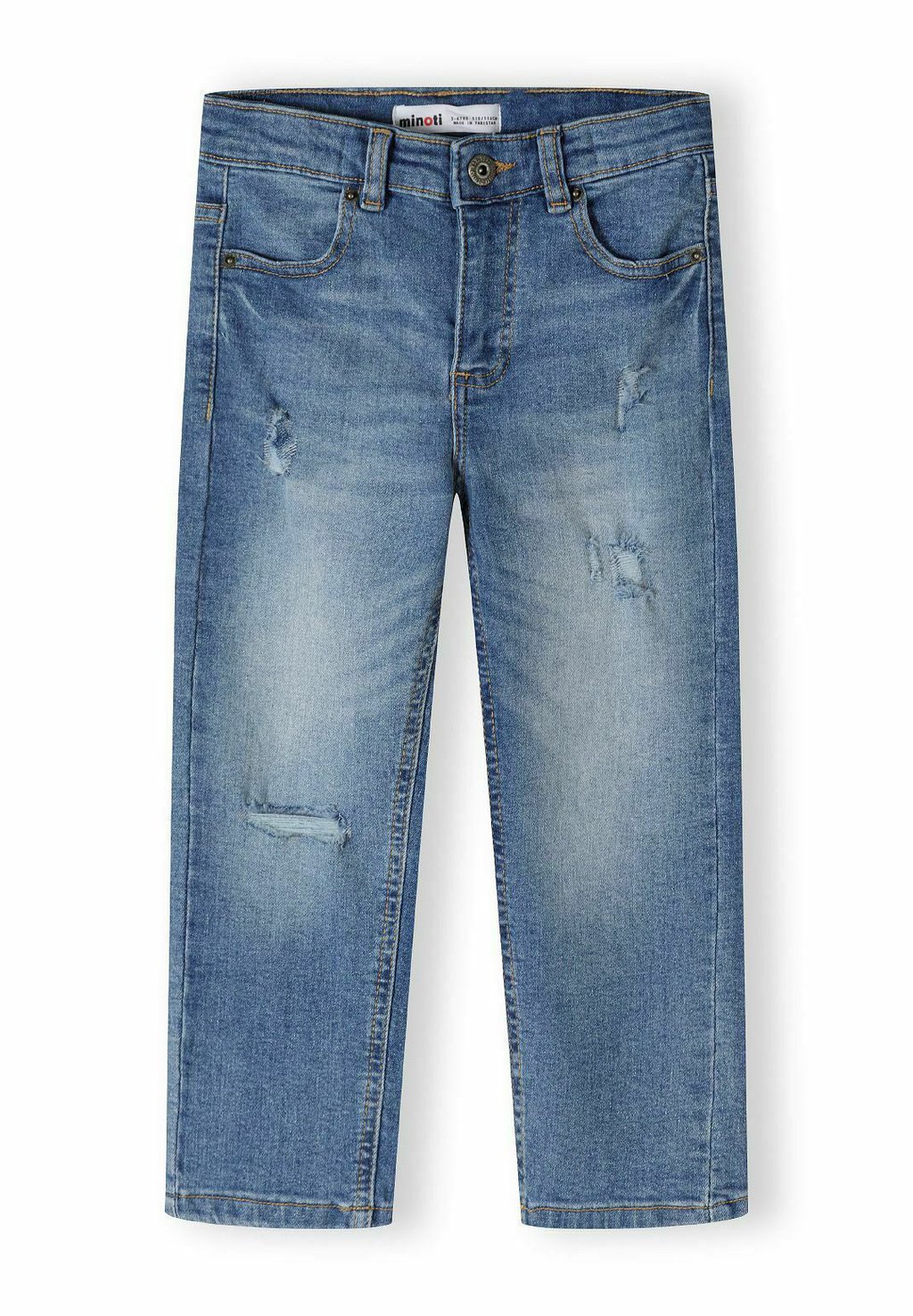 

Джинсы LONG LEG WITH RIPS MINOTI, цвет Blue Denim