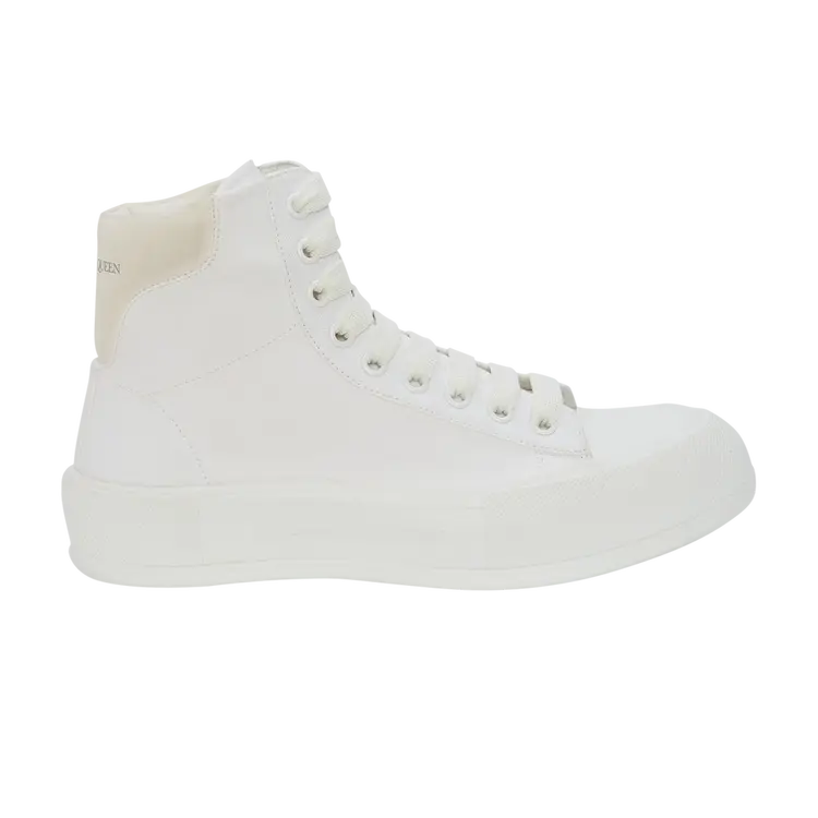 

Кроссовки Alexander McQueen Deck Plimsoll High, белый