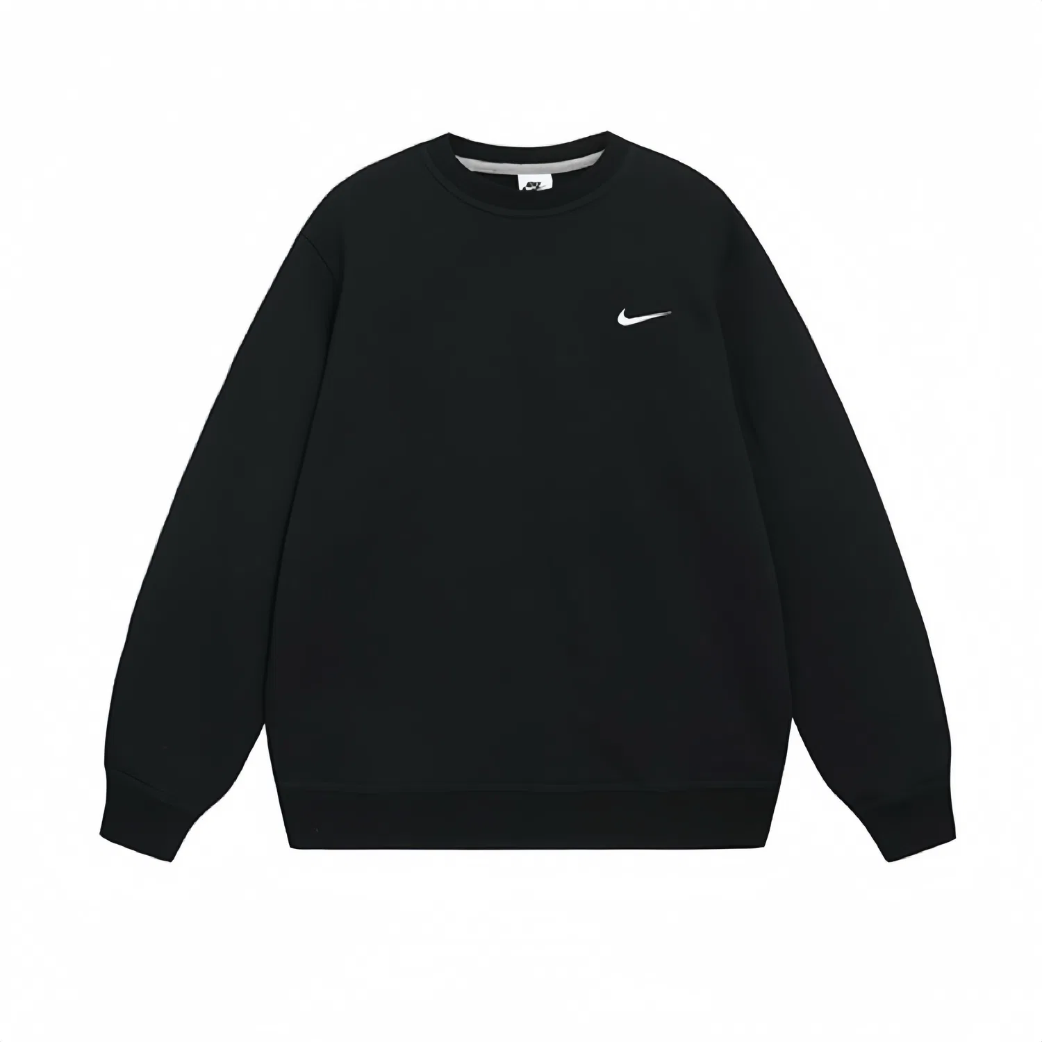 Толстовка с круглым вырезом и длинным рукавом Pink Pony Exquisite Embroidery Logo, на флисовой подкладке, унисекс Nike, Black — фото 3