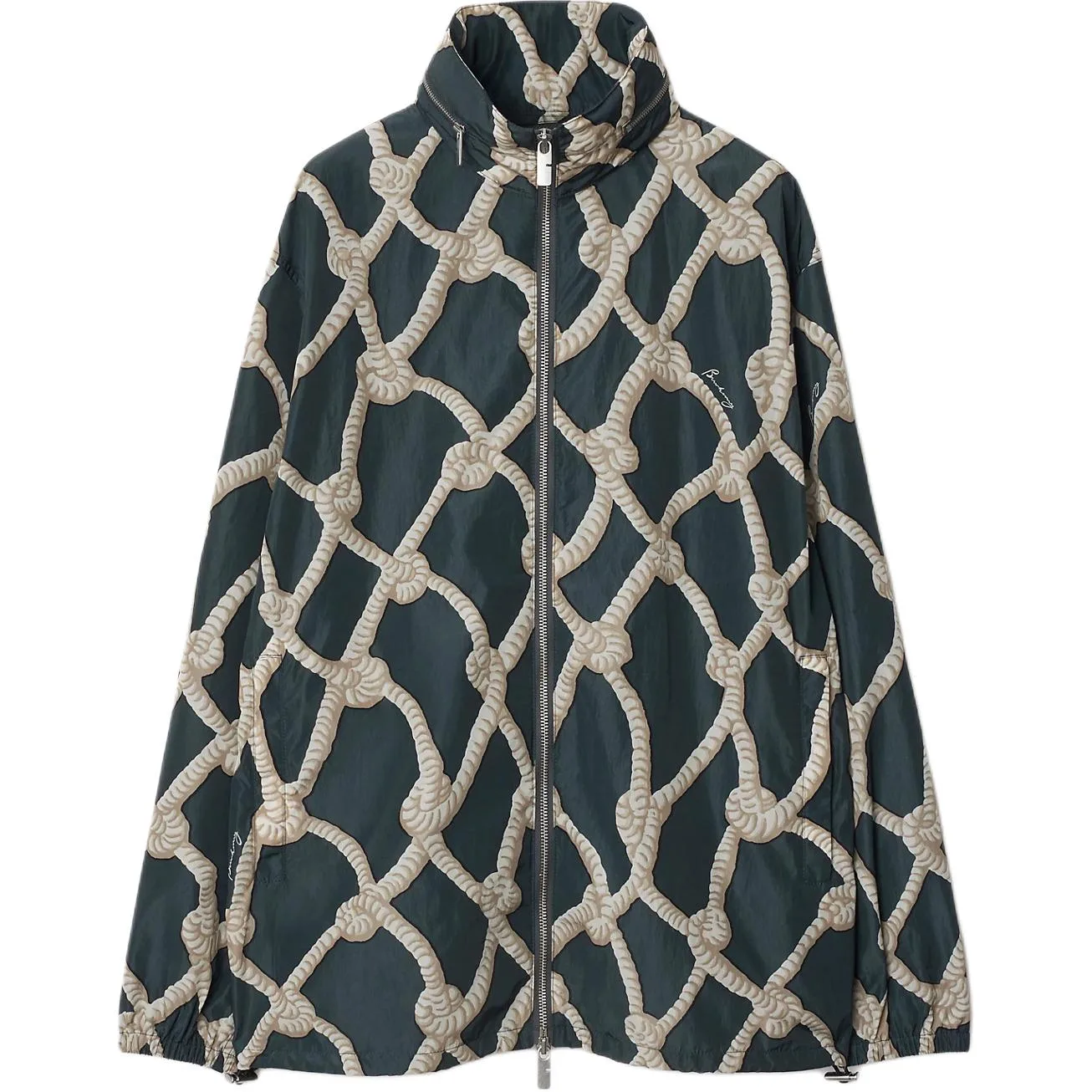 Бомбер Burberry с узором в виде узлов, Magnet