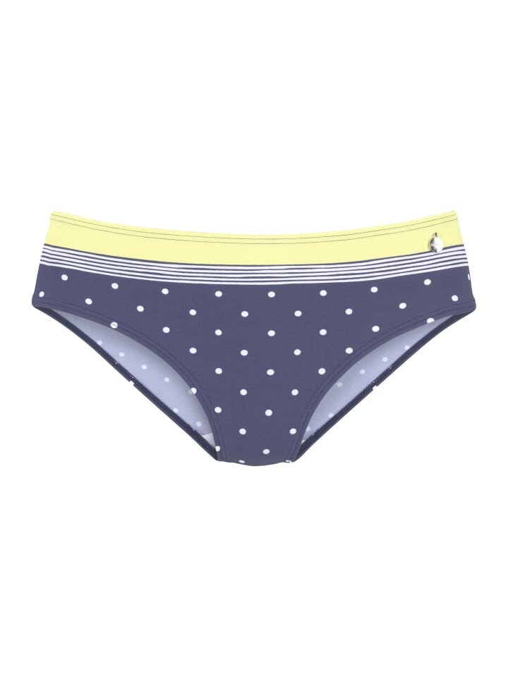 

Плавки бикини LASCANA Bikini-Hose, цвет oliv-gelb bedruckt