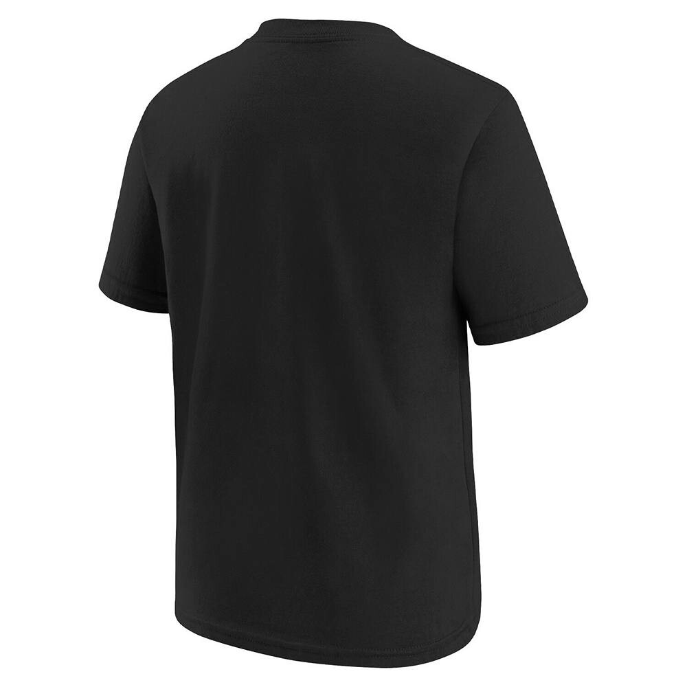 Черная футболка Nike Cincinnati Bengals Team для дошкольников с надписью, цвет Bng Black — фото 4