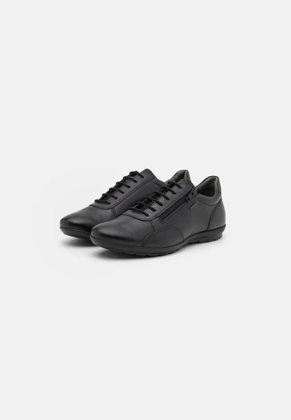 Повседневные кроссовки на шнуровке с символом uomo Geox, Black — фото 2