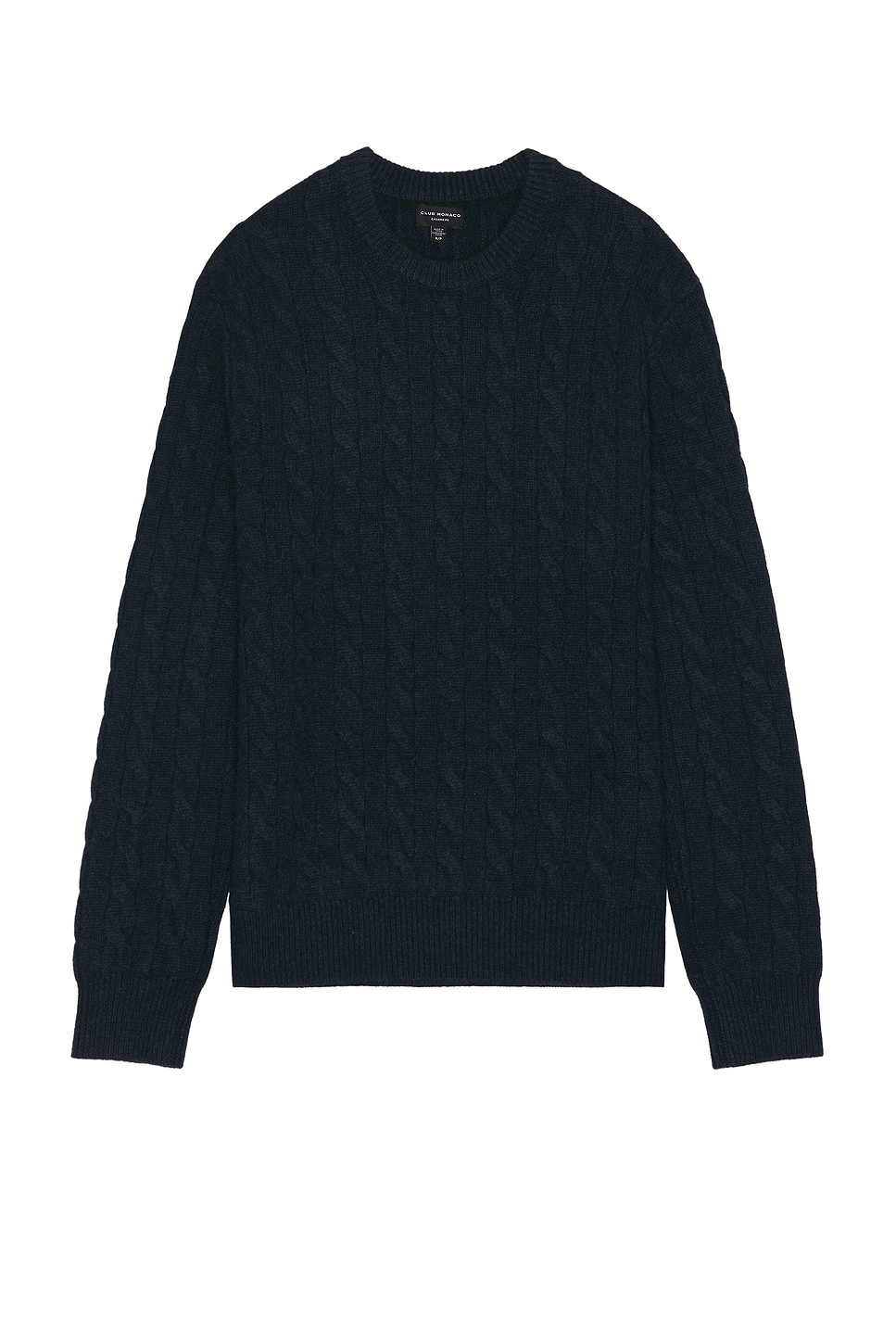 

Кашемировый свитер с косами Club Monaco, navy