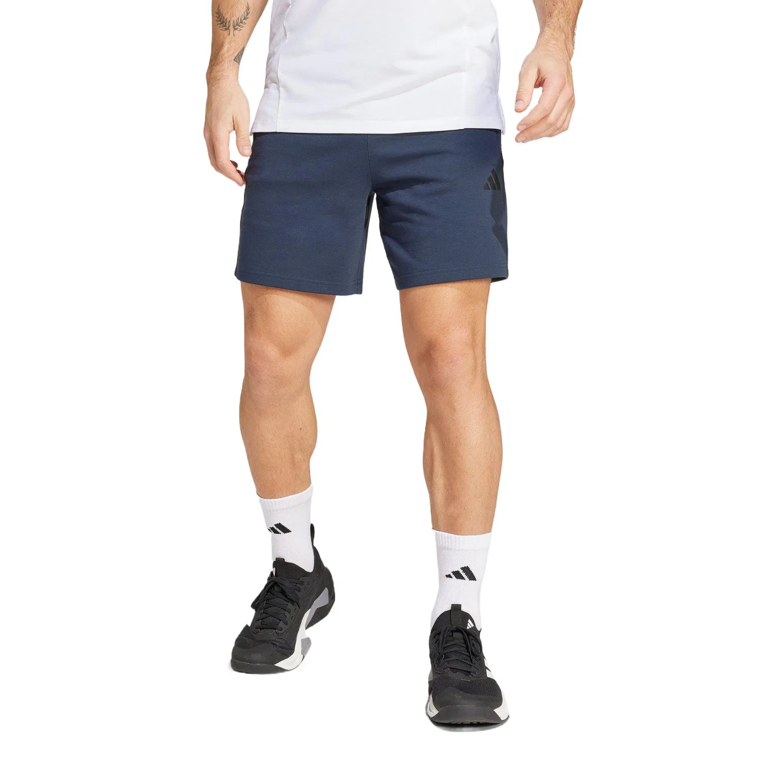 Спортивные шорты Essentials Feelready для мужчин, цвет Midnight Blue Adidas — фото 4