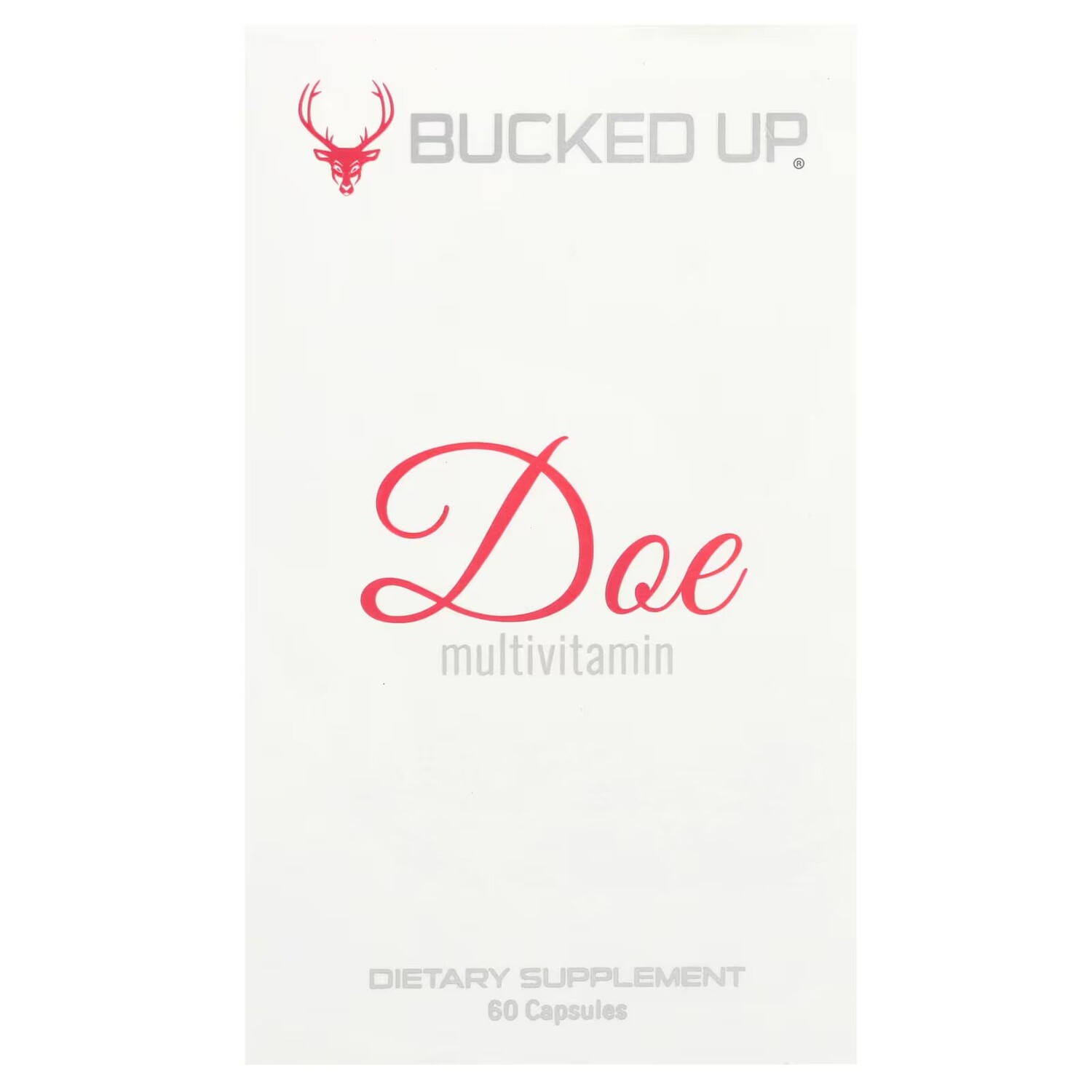 

Мультивитамины Doe, 60 капсул Bucked Up